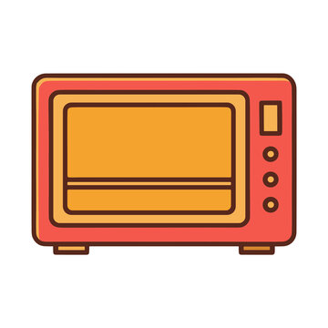 Cartoon oven
