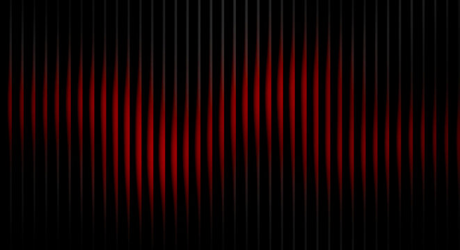 Vertical red light streaks on a dark background, abstract pattern