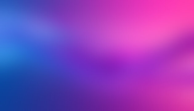 Vibrant purple and blue gradient background, soft neon pink abstract texture, colorful blurred mesh for digital design
