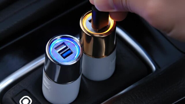 Usb car chargers providing power for mobile devices