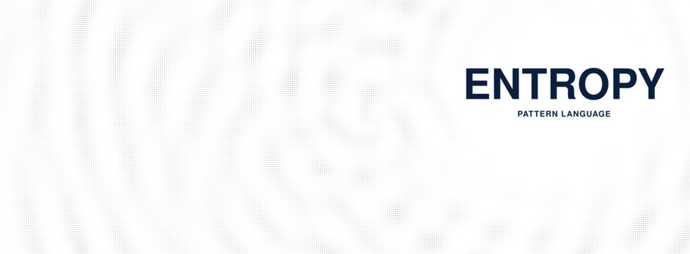 Minimalist Entropy Pattern Language Design Text Layout