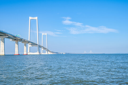 Zhongshan Bridge, Shenzhen-Zhongshan Link, Zhongshan City, China