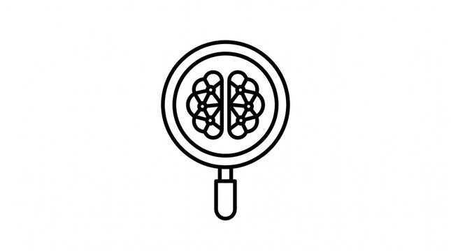 AI Information Search and Discovery Icon
