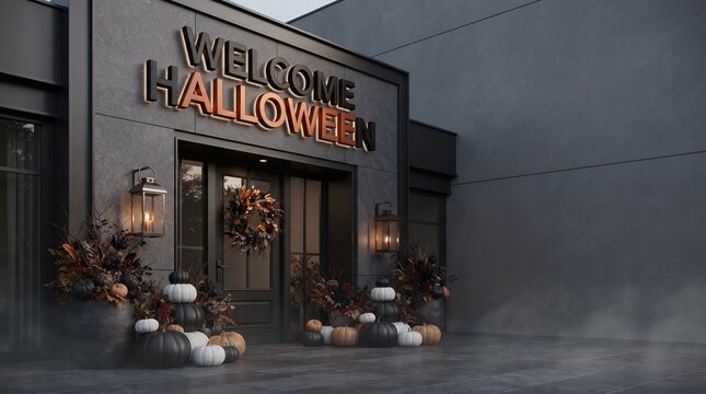 Warm glow from a cozy bar and restaurant entrance on a city street