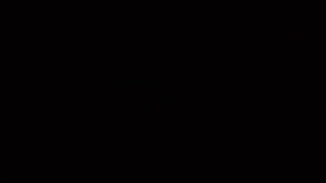 Realtime Thunderstorm Lightning Strike, Bright Electrical Bolt Flash on Black Dark Monsoon Sky