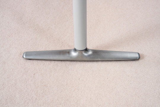 Silver legs of the business desk