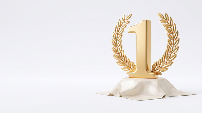 황금 숫자 1 트로피 / Golden Number One Trophy