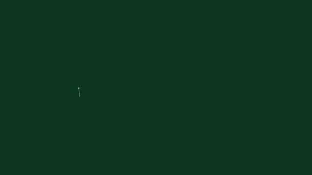 Small Simple Particle Spark Burst Explosions And Minimalist Firework Animations Isolated On Chroma Key Green Screen Background For Subtle Celebration Compositing And Visual Effects.