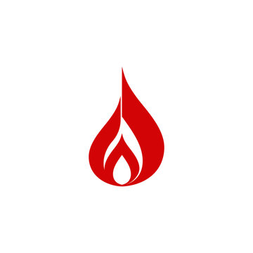 vector drop of blood