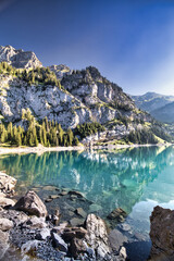 lake and mountains © Petro