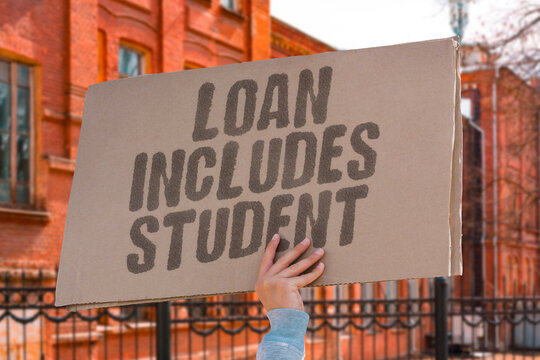 "Loan includes student" The mortgage application counts my education debt each month. STUDENT. LOAN. OBLIGATION. DEBT. RATIO.
