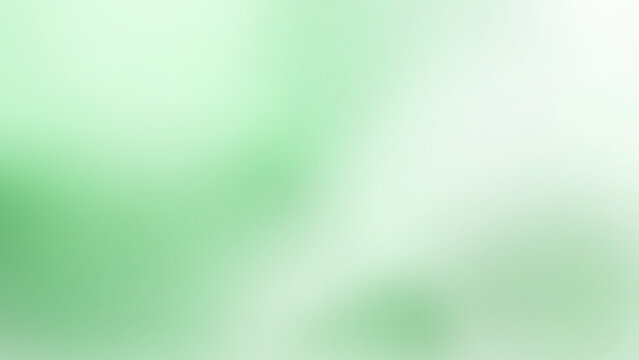 Soft abstract gradient light green background