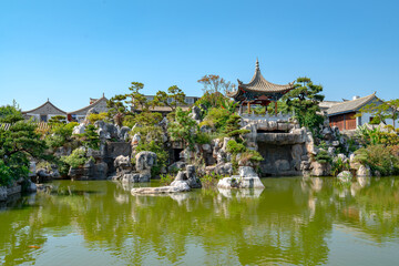 Fototapeta premium Zhu Family Garden is the most popular landmark in Jianshui, Yunnan, China.