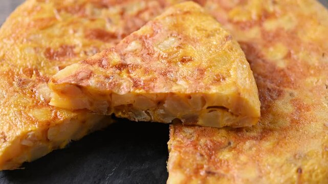 Spanish potato omelette