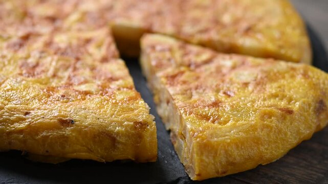 Spanish potato omelette