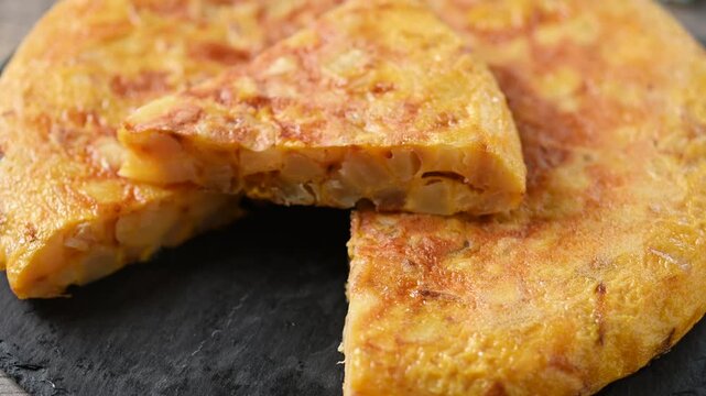 Spanish potato omelette o
