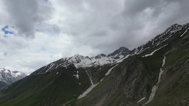 Aerial View of Northern Pakistan