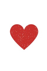 Fototapeta premium Creative Red Heart Collection with Modern Pattern and Line Designs
