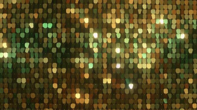 Glittering Sequins Background Video.