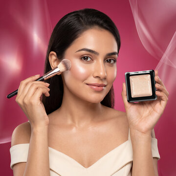 young female model for makeup