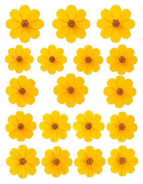 Yellow smiley face emoticon pattern background.