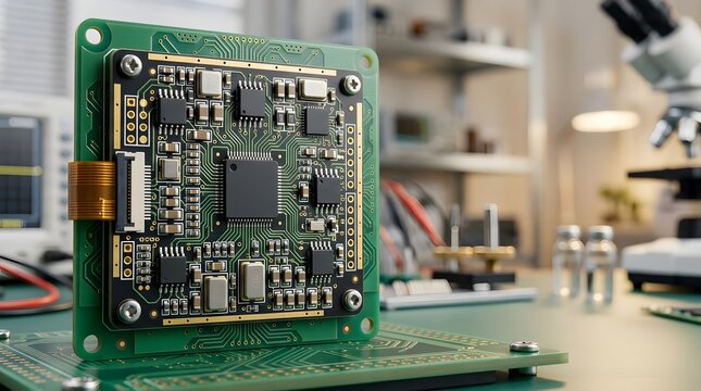 compact electronic navigation sensor board integrating inertial measurement components for motion tracking, orientation sensing, robotics, and embedded navigation systems