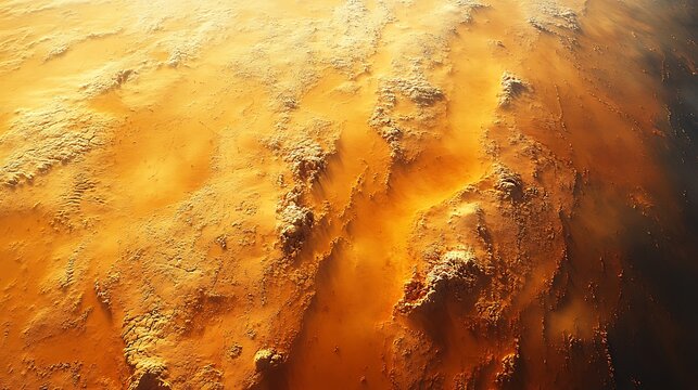Orange desert landscape texture