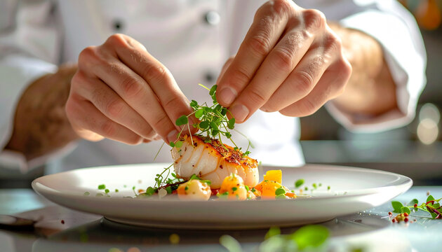 chef preparing food