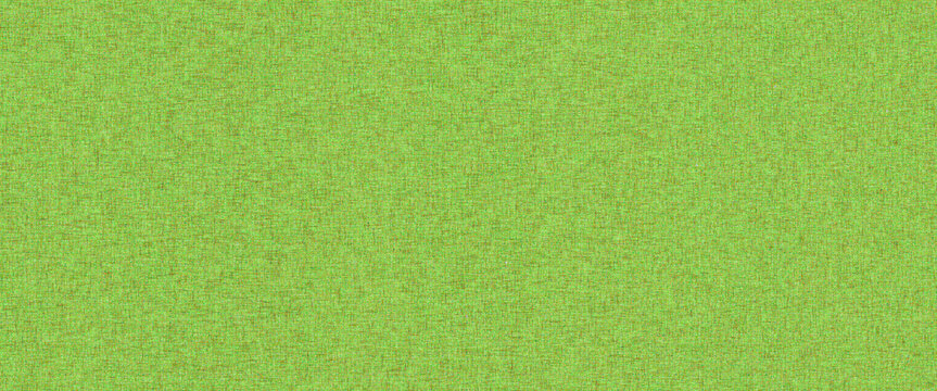 Bright green woven canvas fabric texture background
