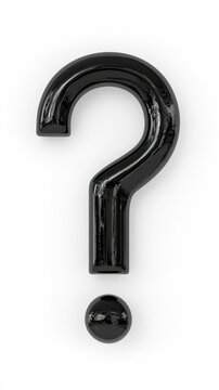 Black Question Mark Symbol
