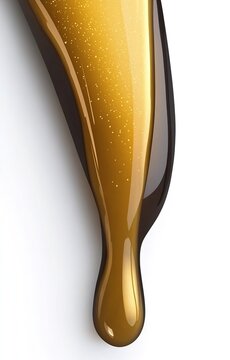 Golden Liquid Drip