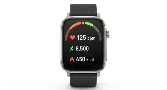 Smartwatch with Fitness Data