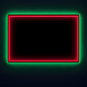 abstract colorful neon light black background