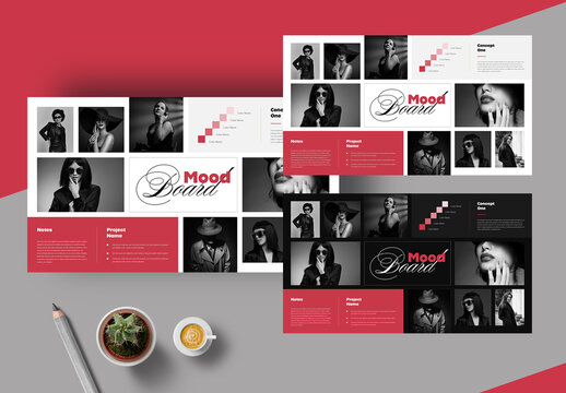 Minimal Mood Board Template