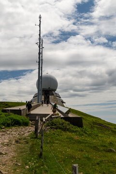 Grand Ballon Radar Station in the Vosges