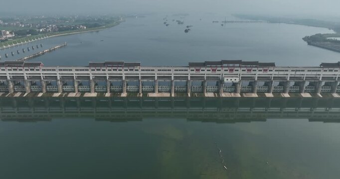 Qingyuan key water-control project in guangdong province,China