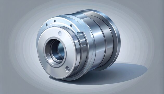 Precision Industrial Encoder with Metallic Housing.