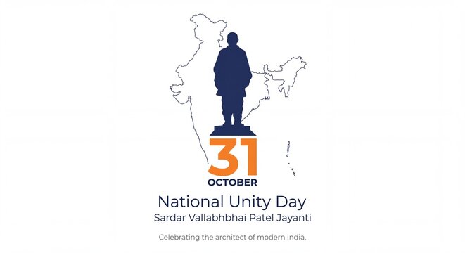 vector illustration of sardar vallabhbhai patel jayanti