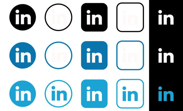Linkedin social media professional network logo icons august 08, 2026, in chittagong, bangladesh