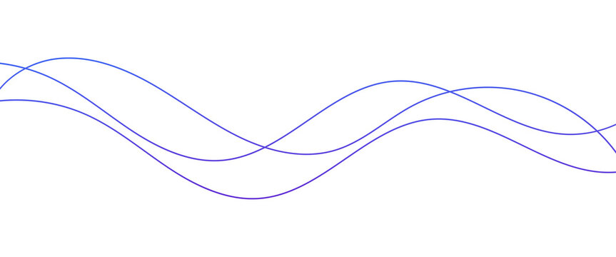 Abstract minimalist fluid wave lines background with modern gradient flow
