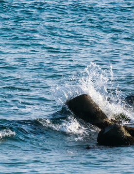 sea wave in the ocean