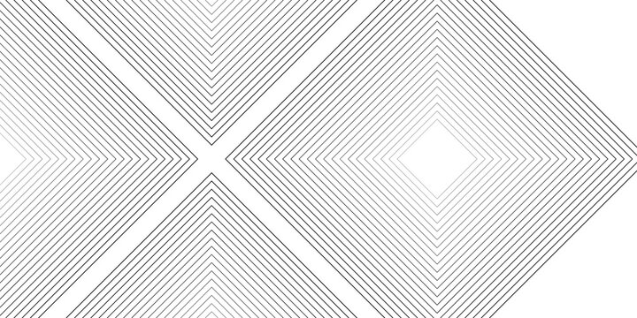 Black halftone arrow background. Repeated fading triangle gradation pattern. Arrows pointing in center direction backdrop. Vector thin to thick speed line concept texture for poster, cover, banner