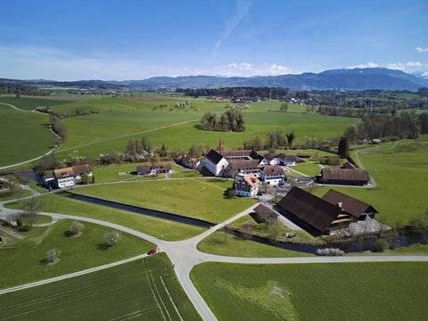 Frauenthal Cistercian Abbey, oldest in Switzerland, Hagendorn, Canton of Zug, Switzerland