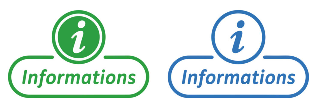 information button info icon vector