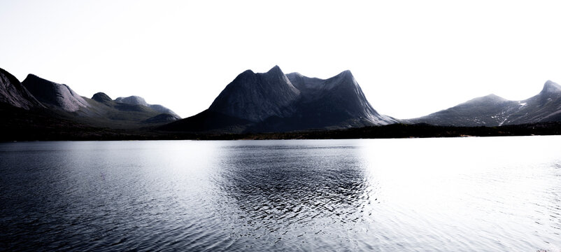 Stortinden Gipfel am Efjord in Norwegen