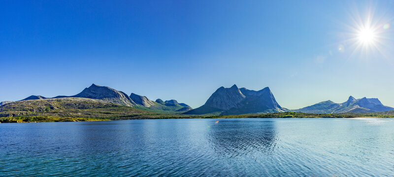 Stortinden Gipfel am Efjord in Norwegen