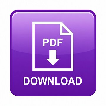 Download button with pdf icon on purple background