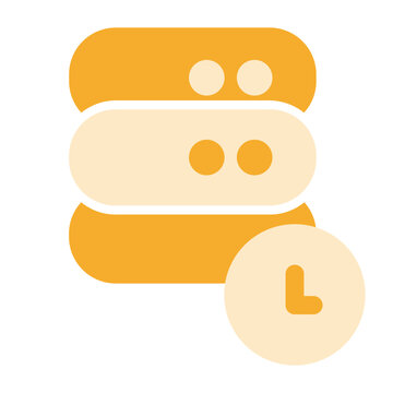 Real Time Database Flat Icon