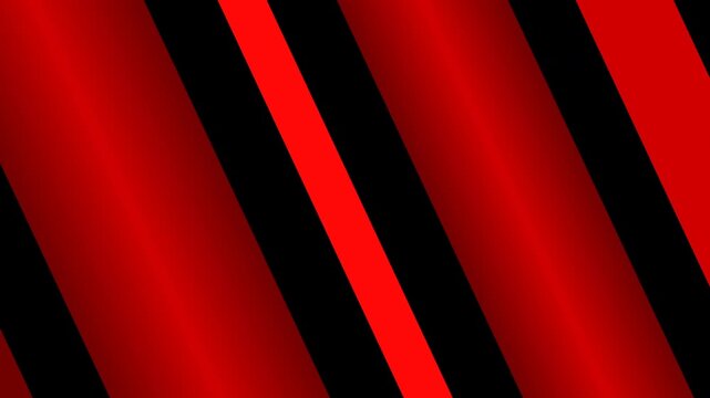 Red and black diagonal stripes. Abstract geometric pattern with bold parallel lines.
