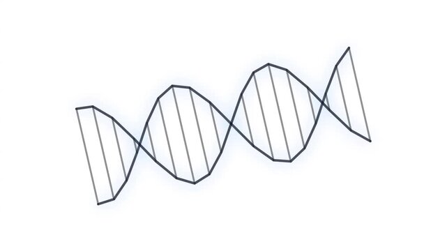 Rotating triple helix dna molecular structures in seamless loop